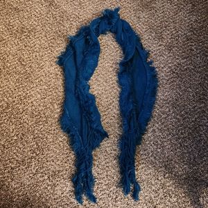 Howard's Soft Cozy Knit Scarf Teal Turquoise OS